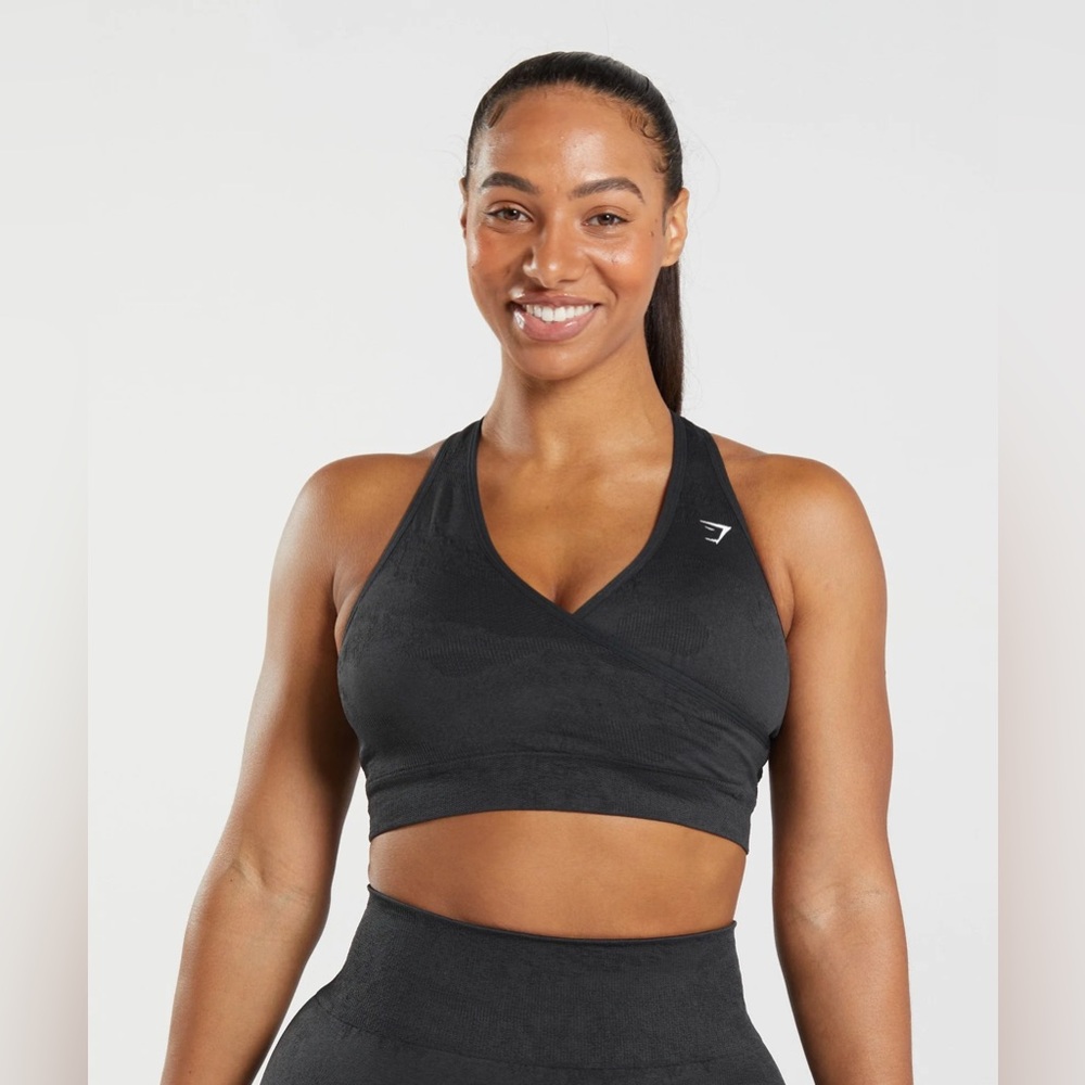 ADAPT CAMO SEAMLESS SPORTS BRA